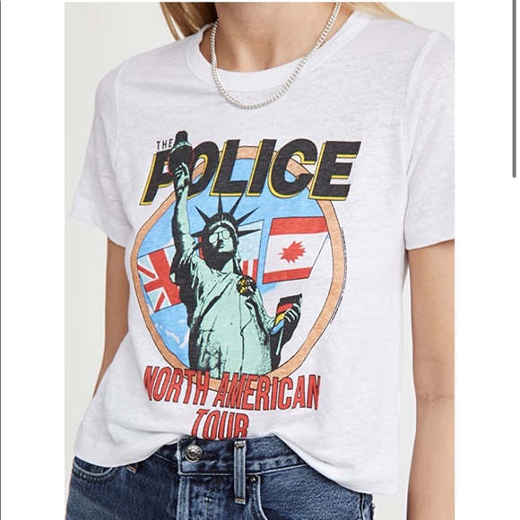 Chaser Police Crop Tee - Picture 1 of 12